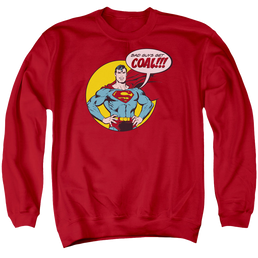 Superman Coal - Men's Crewneck Sweatshirt Men's Crewneck Sweatshirt Superman   
