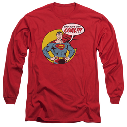 Superman Coal - Men's Long Sleeve T-Shirt Men's Long Sleeve T-Shirt Superman   
