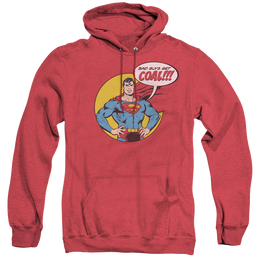 Superman Coal - Heather Pullover Hoodie Heather Pullover Hoodie Superman   