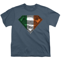 Superman Irish Celtic Symbol - Youth T-Shirt Youth T-Shirt (Ages 8-12) Superman   