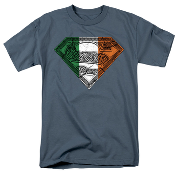 Superman Irish Celtic Symbol - Men's Regular Fit T-Shirt Men's Regular Fit T-Shirt Superman   