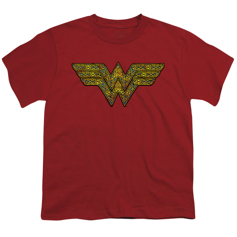 Wonder Woman Celtic Wonder - Youth T-Shirt Youth T-Shirt (Ages 8-12) Wonder Woman   