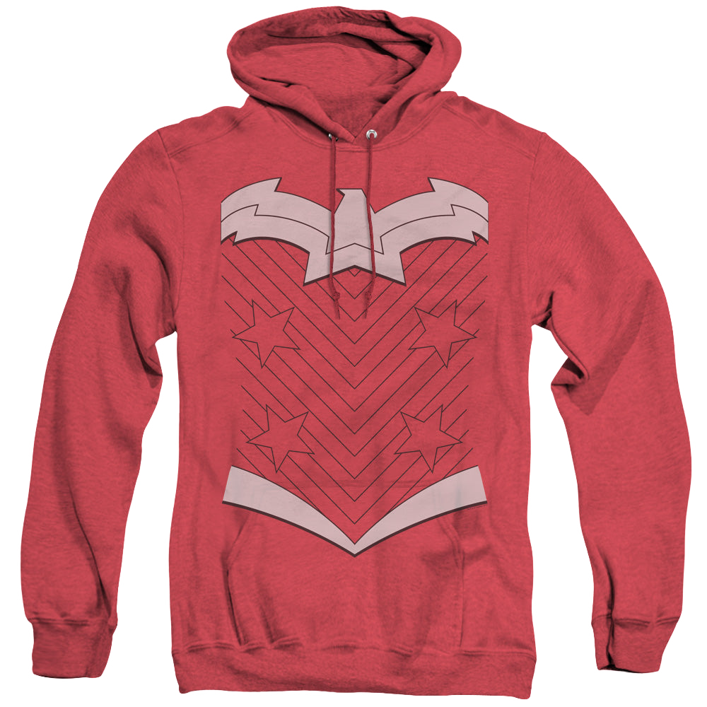 Wonder Woman New Ww Uniform - Heather Pullover Hoodie Heather Pullover Hoodie Wonder Woman   