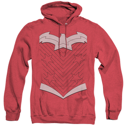 Wonder Woman New Ww Uniform - Heather Pullover Hoodie Heather Pullover Hoodie Wonder Woman   