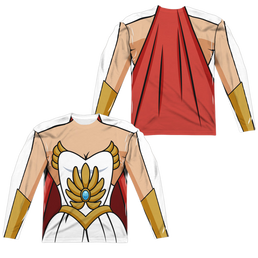 She-Ra Costume (Front/Back Print) - Men's All-Over Print Long Sleeve Men's All-Over Print Long Sleeve She-Ra   