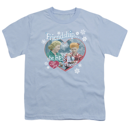 I Love Lucy The Best Present - Youth T-Shirt Youth T-Shirt (Ages 8-12) I Love Lucy   