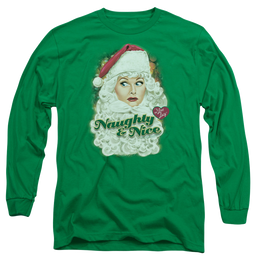 I Love Lucy Santa - Men's Long Sleeve T-Shirt Men's Long Sleeve T-Shirt I Love Lucy   