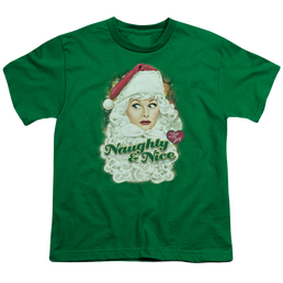I Love Lucy Santa - Youth T-Shirt Youth T-Shirt (Ages 8-12) I Love Lucy   