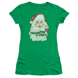I Love Lucy Santa - Juniors T-Shirt Juniors T-Shirt I Love Lucy   
