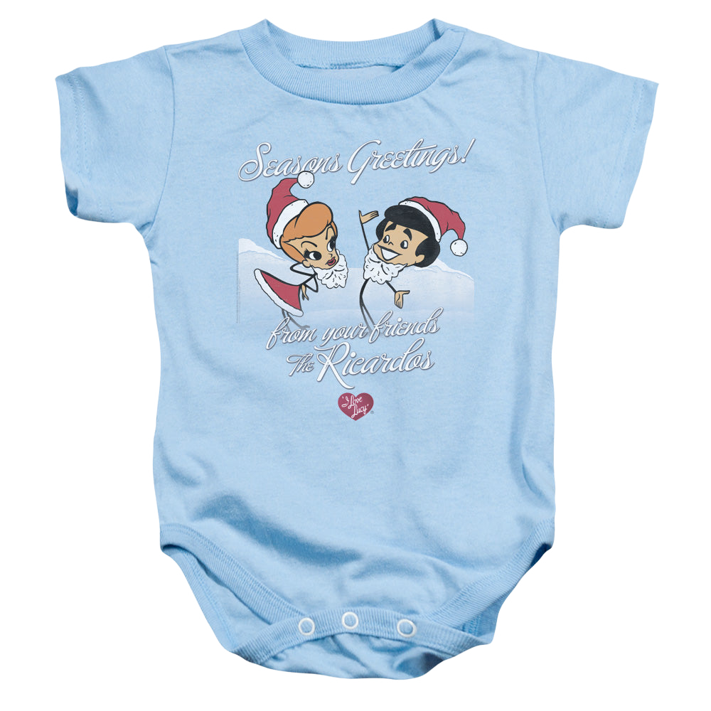 I Love Lucy Animated Christmas - Baby Bodysuit Baby Bodysuit I Love Lucy   