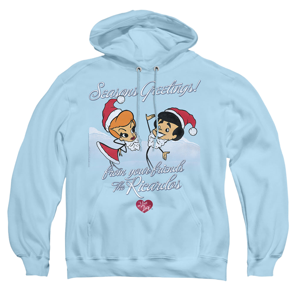 I Love Lucy Animated Christmas - Pullover Hoodie Pullover Hoodie I Love Lucy   