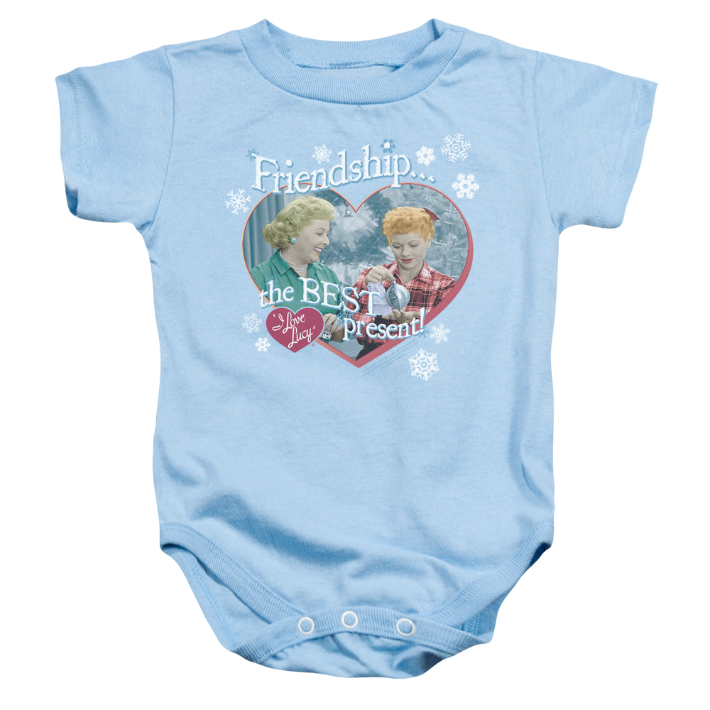 I Love Lucy The Best Present - Baby Bodysuit Baby Bodysuit I Love Lucy   
