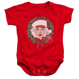 I Love Lucy Wreath - Baby Bodysuit Baby Bodysuit I Love Lucy   