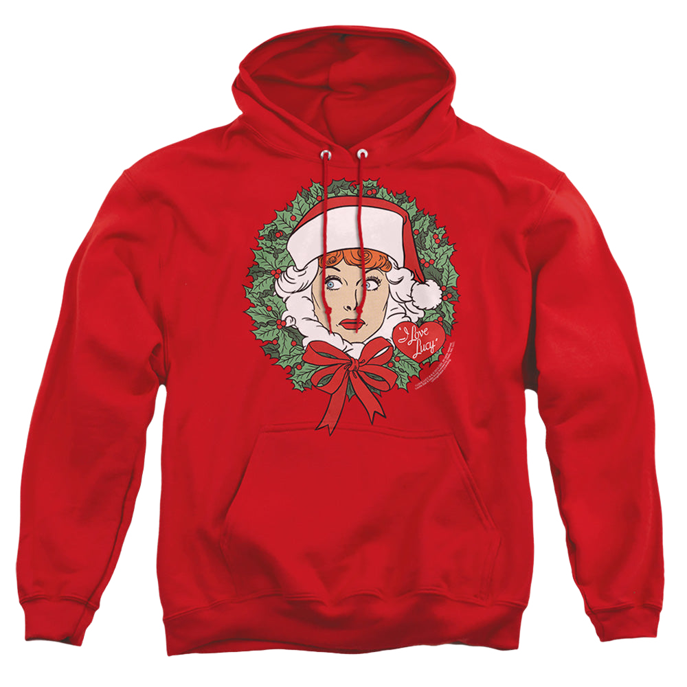 I Love Lucy Wreath - Pullover Hoodie Pullover Hoodie I Love Lucy   