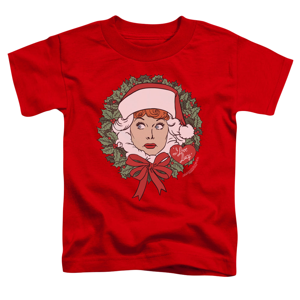 I Love Lucy Wreath - Toddler T-Shirt Toddler T-Shirt I Love Lucy   