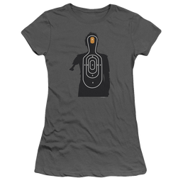 Zombies Zombie Target - Juniors T-Shirt Juniors T-Shirt Zombies   