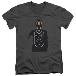 Zombies Zombie Target - Men's V-Neck T-Shirt Men's V-Neck T-Shirt Zombies   