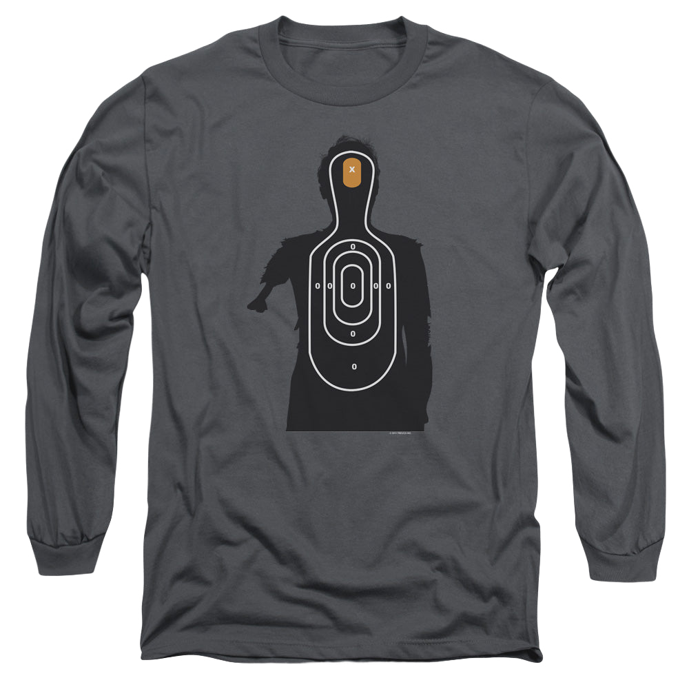 Zombies Zombie Target - Men's Long Sleeve T-Shirt Men's Long Sleeve T-Shirt Zombies   