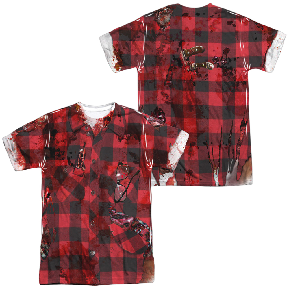 Zombies Hipster Zombie (Front/Back Print) - Men's All-Over Print T-Shirt Men's All-Over Print T-Shirt Zombies   