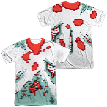 Zombies 8 Bit Zombie men's all-over print t-shirt