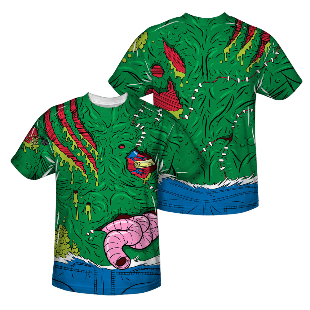 Zombies Gross Zombie (Front/Back Print) - Men's All-Over Print T-Shirt Men's All-Over Print T-Shirt Zombies   