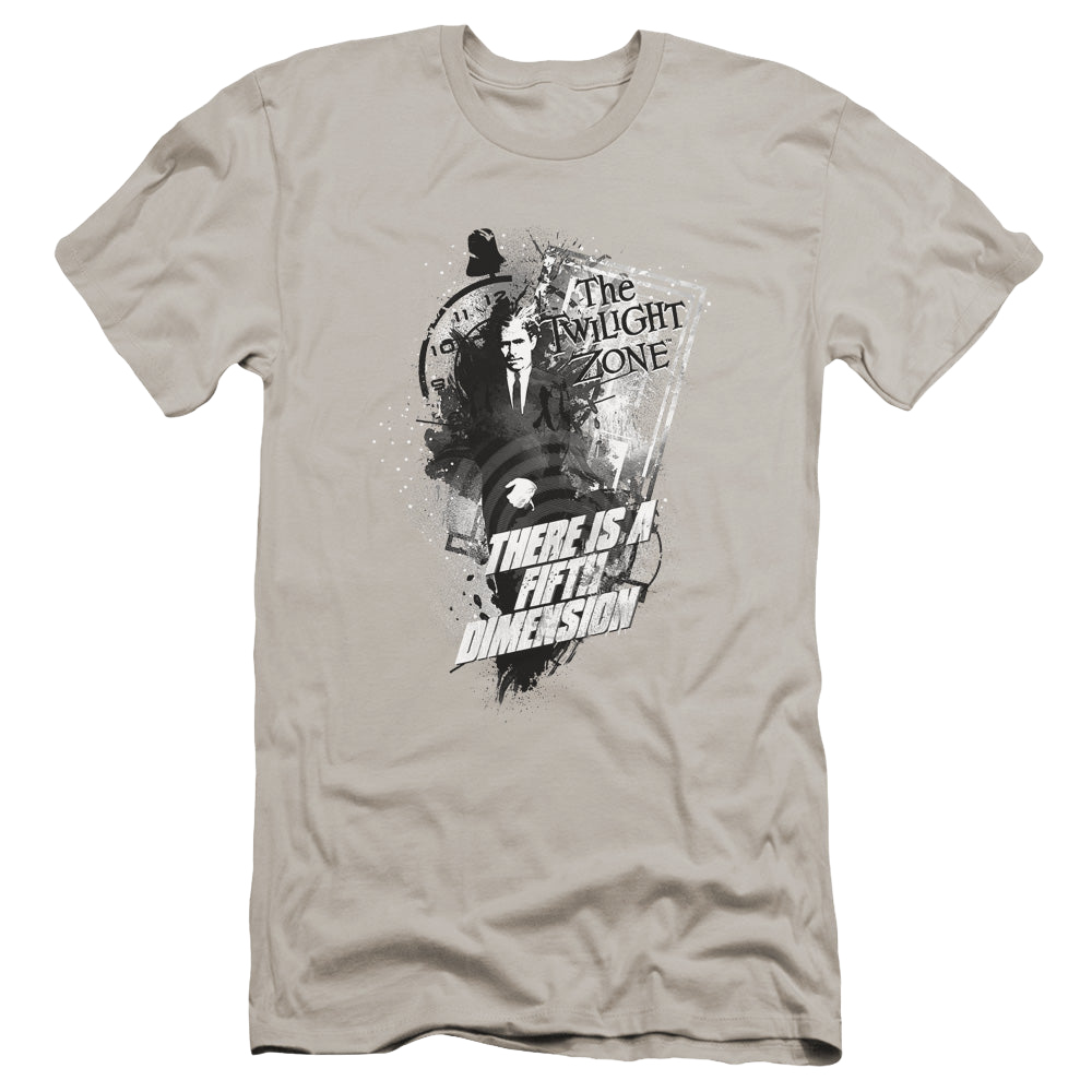 Twilight Zone, The Fifth Dimension - Men's Premium Slim Fit T-Shirt Men's Premium Slim Fit T-Shirt The Twilight Zone   