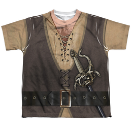 Princess Bride, The Montoya Costume - Youth All-Over Print T-Shirt Youth All-Over Print T-Shirt (Ages 8-12) The Princess Bride   