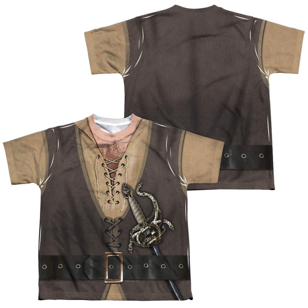 Princess Bride, The Montoya Costume (Front/Back Print) - Youth All-Over Print T-Shirt Youth All-Over Print T-Shirt (Ages 8-12) The Princess Bride   