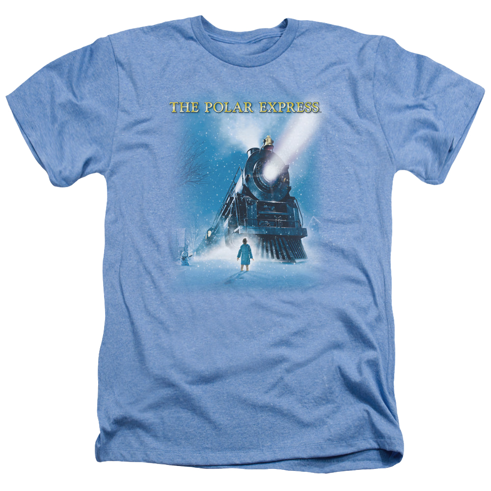 Polar Express Big Train - Men's Heather T-Shirt Men's Heather T-Shirt Polar Express   