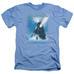 Polar Express Big Train - Men's Heather T-Shirt Men's Heather T-Shirt Polar Express   