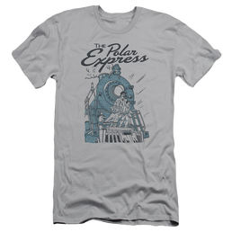 Polar Express Rail Riders - Men's Slim Fit T-Shirt Men's Slim Fit T-Shirt Polar Express   