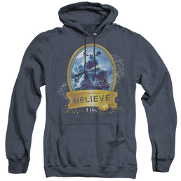 Polar Express True Believer - Heather Pullover Hoodie Heather Pullover Hoodie Polar Express   