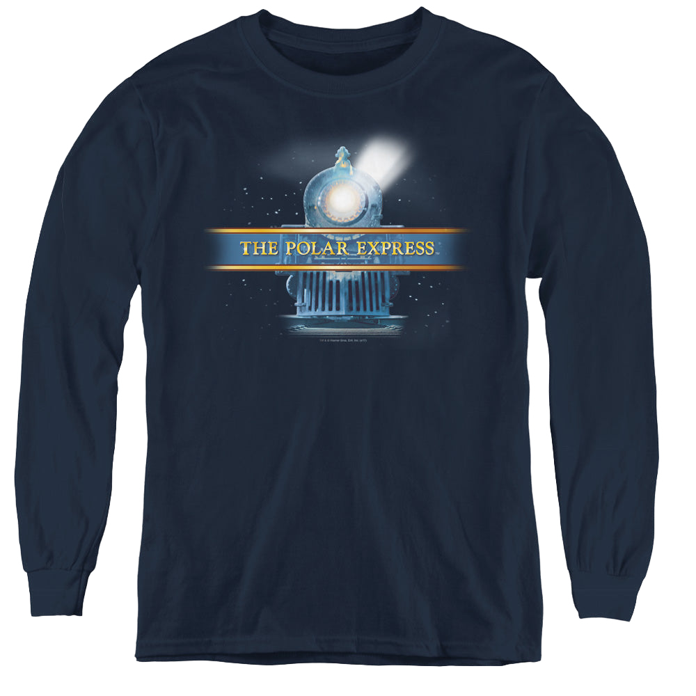 Polar Express Rain Logo - Youth Long Sleeve T-Shirt Youth Long Sleeve T-Shirt Polar Express   