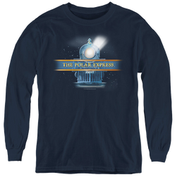 Polar Express Rain Logo - Youth Long Sleeve T-Shirt Youth Long Sleeve T-Shirt Polar Express   