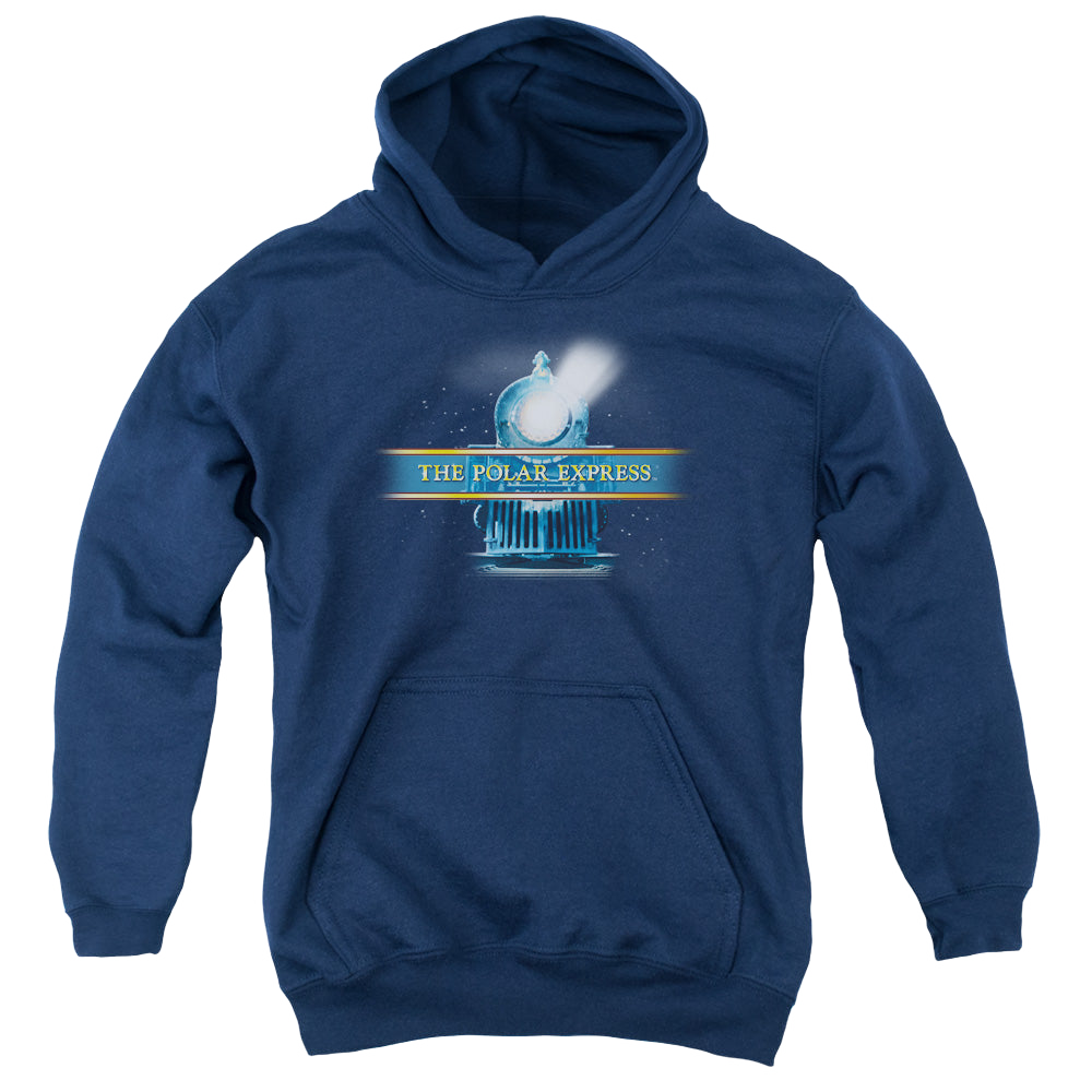 Polar Express Rain Logo - Youth Hoodie Youth Hoodie (Ages 8-12) Polar Express   