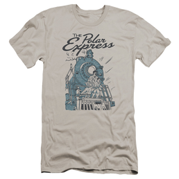 Polar Express Rail Riders - Men's Premium Slim Fit T-Shirt Men's Premium Slim Fit T-Shirt Polar Express   