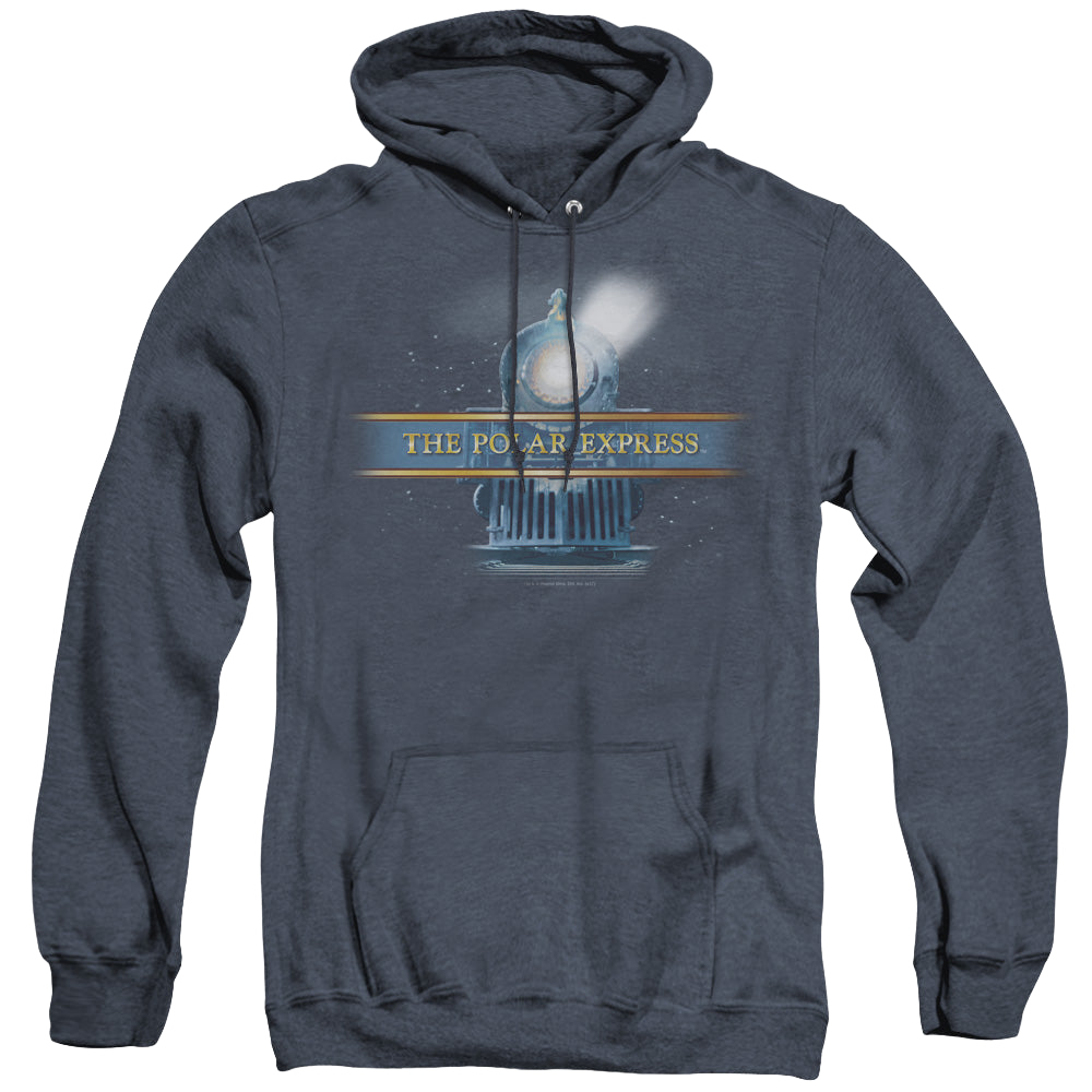 Polar Express Rain Logo - Heather Pullover Hoodie Heather Pullover Hoodie Polar Express   