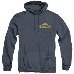 Polar Express Conductor - Heather Pullover Hoodie Heather Pullover Hoodie Polar Express   