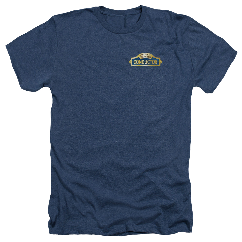 Polar Express Conductor - Men's Heather T-Shirt Men's Heather T-Shirt Polar Express   