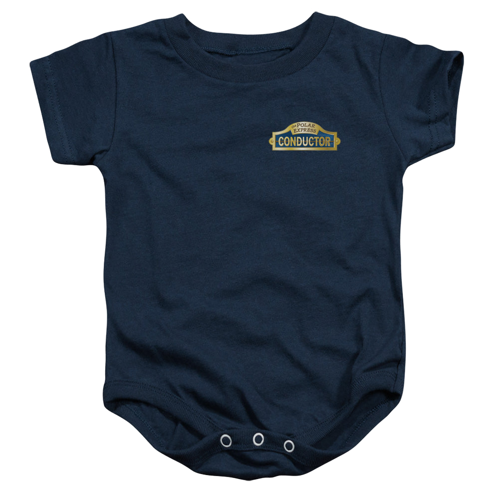 Polar Express Conductor - Baby Bodysuit Baby Bodysuit Polar Express   