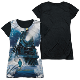 Polar Express Journey - Juniors Black Back T-Shirt Juniors Black Back T-Shirt Polar Express   