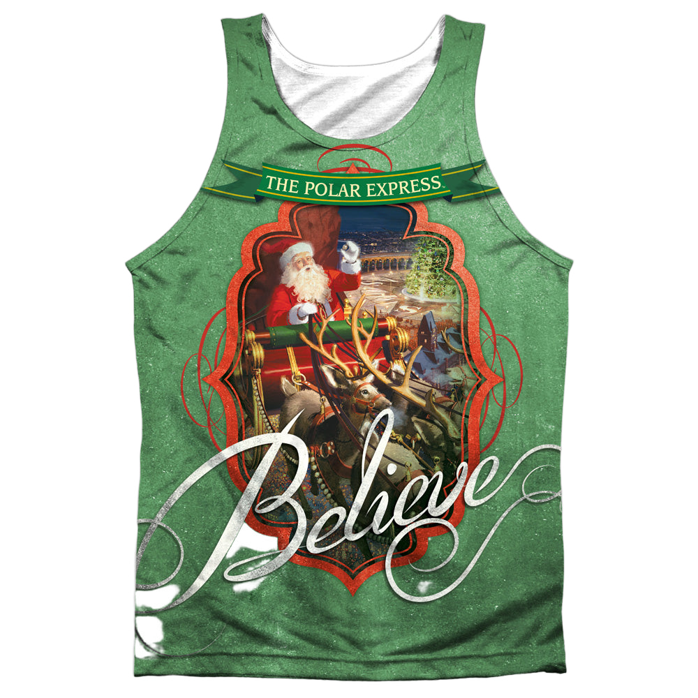 Polar Express Santa - Men's All Over Print Tank Top Men's All Over Print Tank Polar Express   