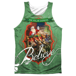 Polar Express Santa - Men's All Over Print Tank Top Men's All Over Print Tank Polar Express   