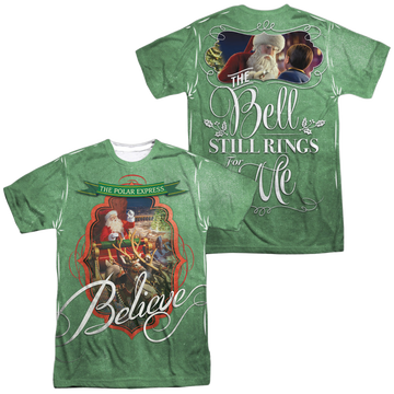 Polar Express Santa men's all-over print t-shirt