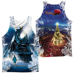 Polar Express Journey (Front/Back Print) - Men's All Over Print Tank Top Men's All Over Print Tank Polar Express   