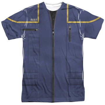 Star Trek Enterprise Command Uniform men's all-over print t-shirt