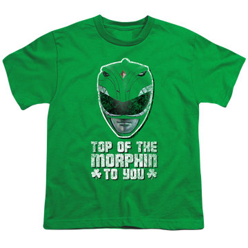 Mighty Morphin Power Rangers Top Of The Morphin To You - Youth T-Shirt Youth T-Shirt (Ages 8-12) Power Rangers   