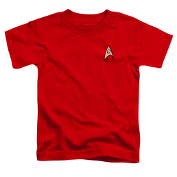 Star Trek The Original Series Engineering Uniform - Kid's T-Shirt Kid's T-Shirt (Ages 4-7) Star Trek   