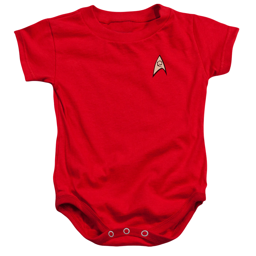 Star Trek The Original Series Engineering Uniform - Baby Bodysuit Baby Bodysuit Star Trek   