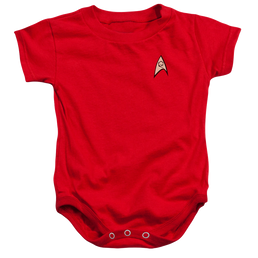 Star Trek The Original Series Engineering Uniform - Baby Bodysuit Baby Bodysuit Star Trek   